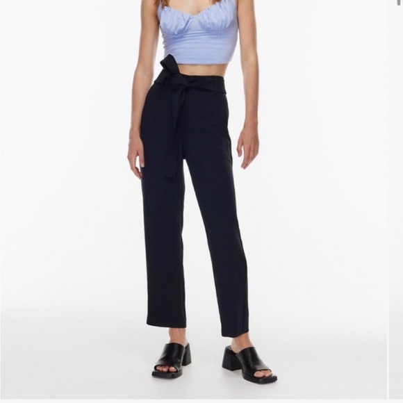 ❗️❗️SOLD ❗️❗️Aritzia Wilfred tie front pants - Picture 3 of 11